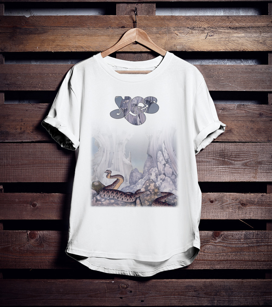 Yes Album 44 Roger Dean Art Snake T-Shirt