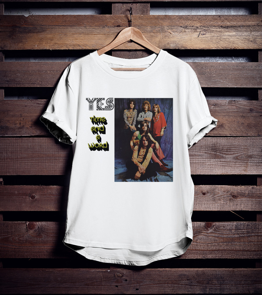 Yes Time And A Word Band Photo T-Shirt