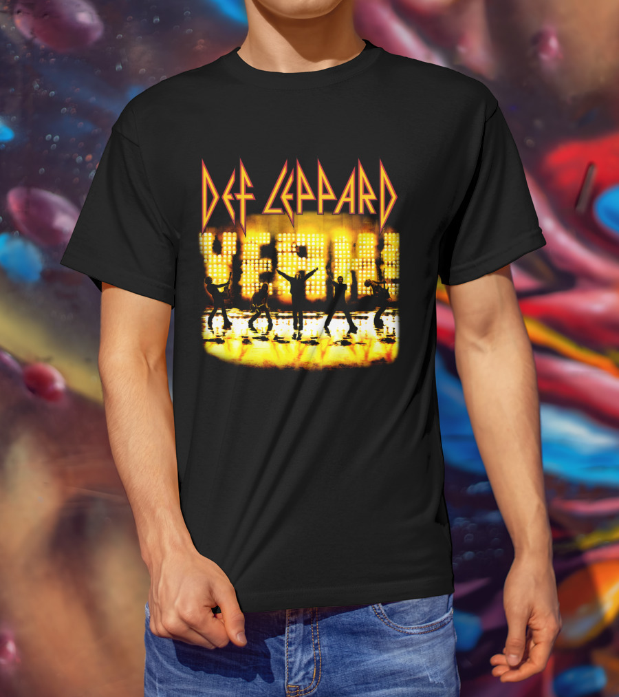 Def Leppard Yeah! Album Silhouette Performance T-Shirt