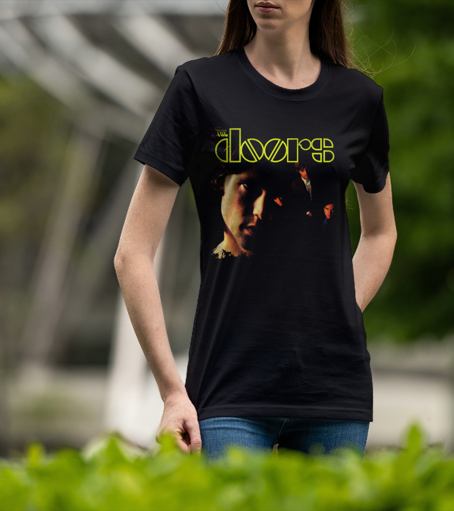 The Doors Band Members Portrait T-Shirt