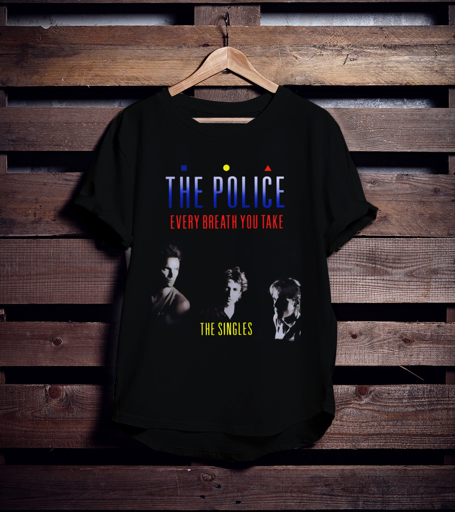 The Police Every Breath You Take The Singles T-Shirt