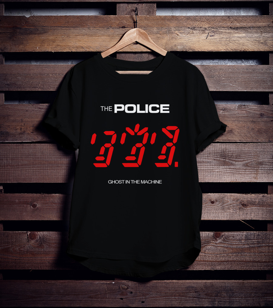 The Police Ghost In The Machine 3739 T-Shirt