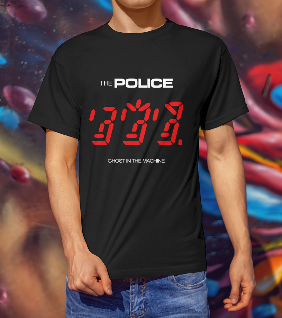 The Police Ghost In The Machine 3739 T-Shirt