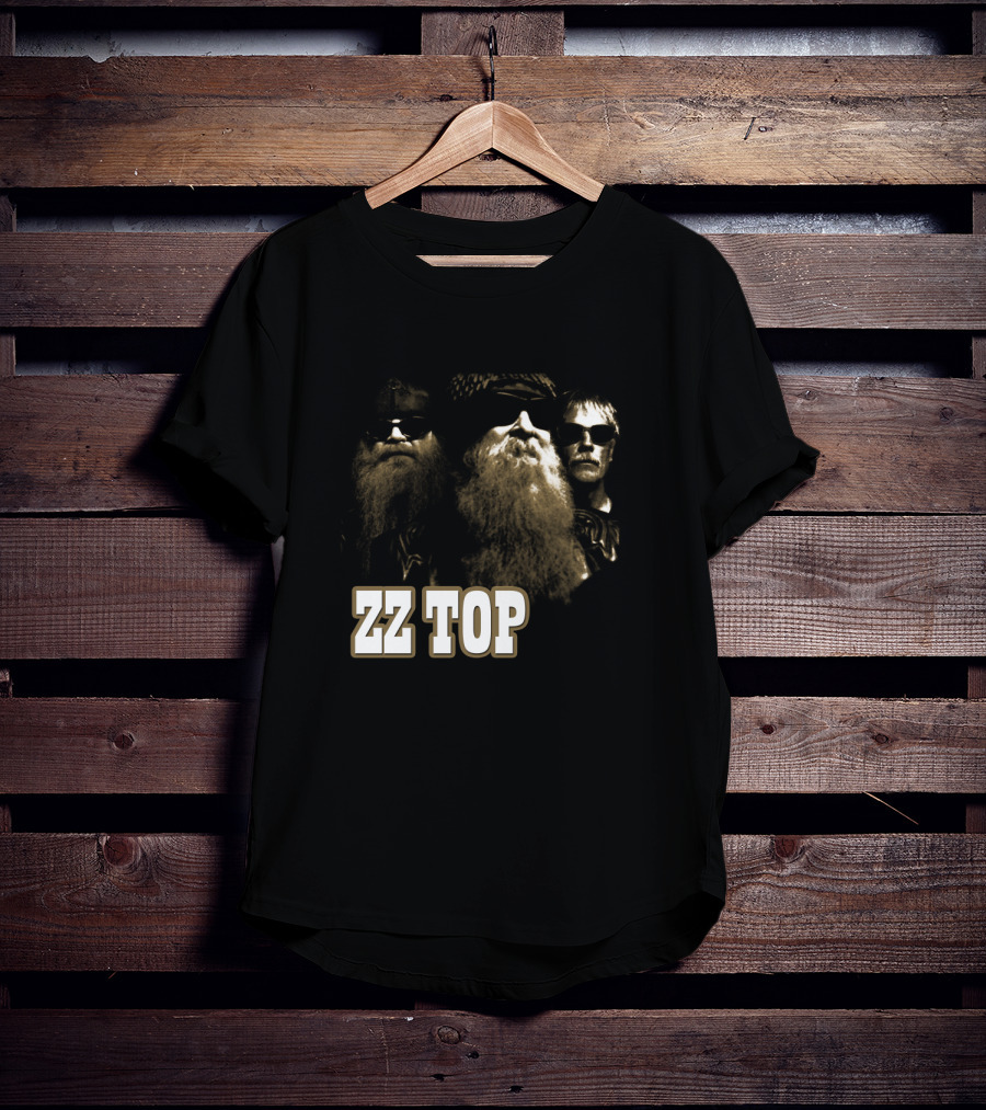 Zz Top Band Portrait T-Shirt