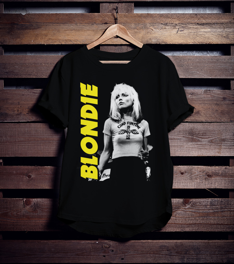 Blondie Camp Funtime Black And White T-Shirt