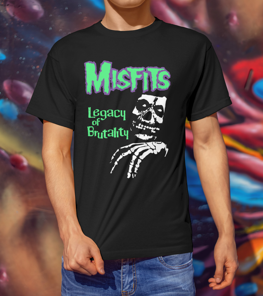 Misfits Legacy Of Brutality Skeleton T-Shirt