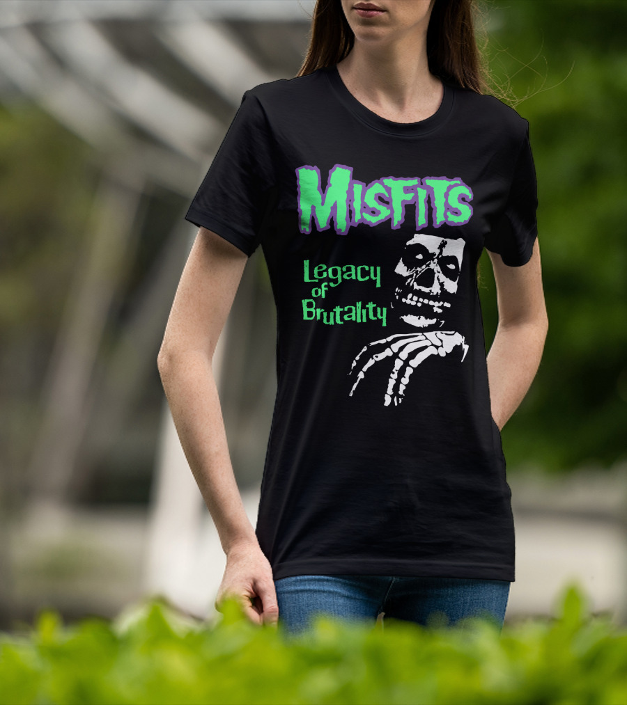 Misfits Legacy Of Brutality Skeleton T-Shirt
