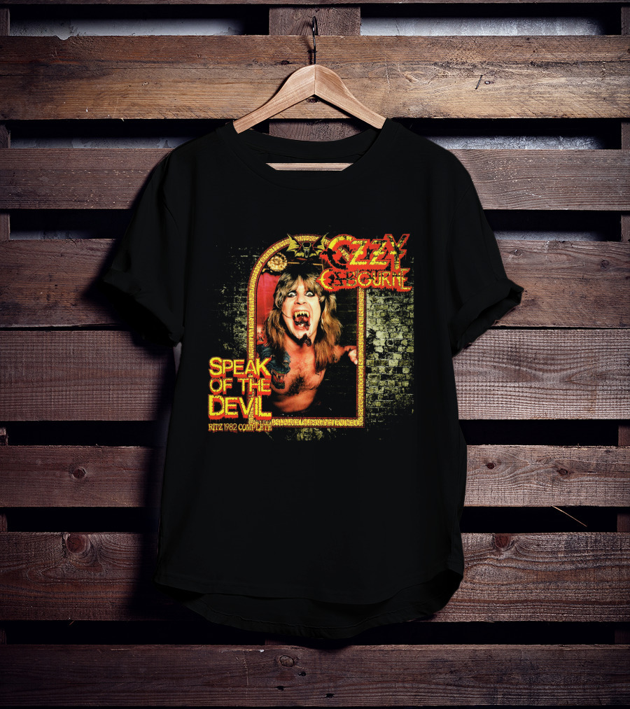 Ozzy Osbourne Speak Of The Devil Ritz 1982 Complete T-Shirt