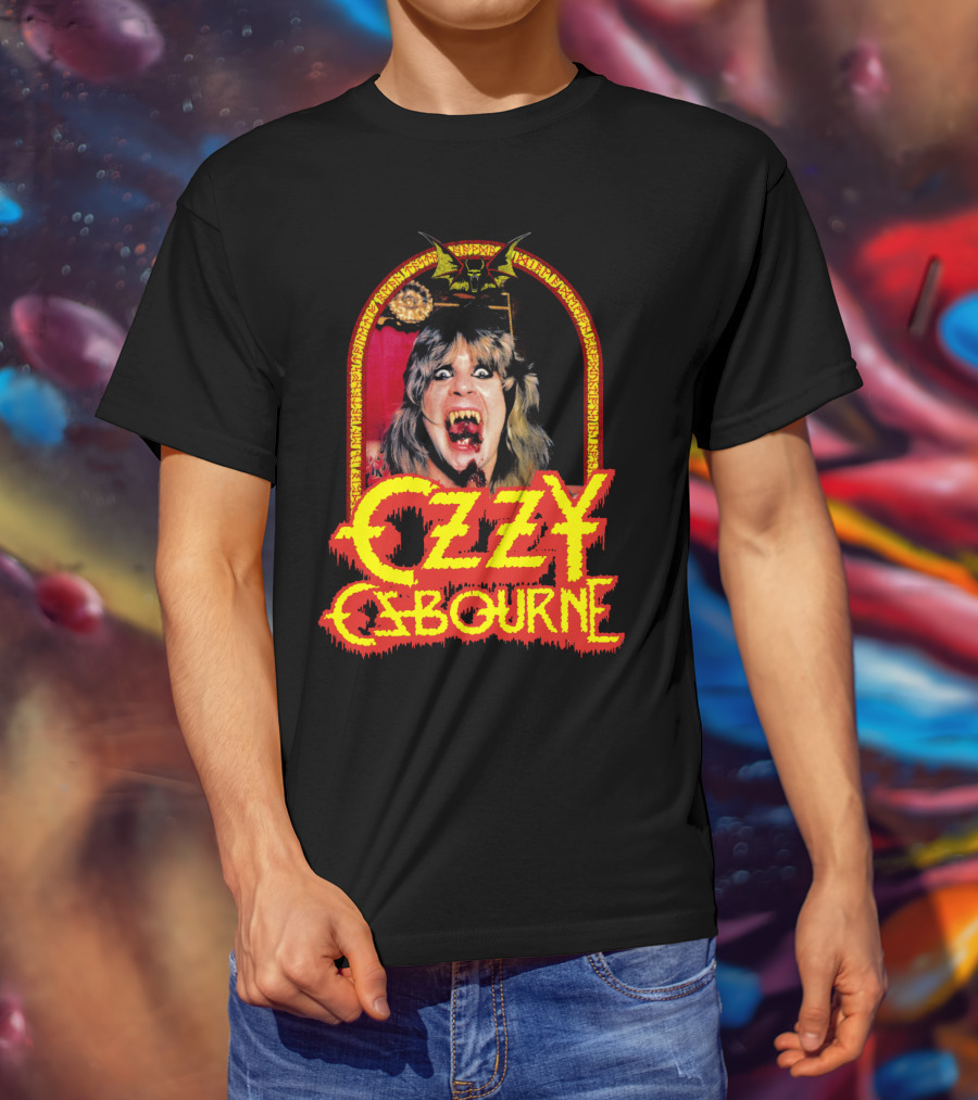 Ozzy Osbourne Vampire Album Art T-Shirt
