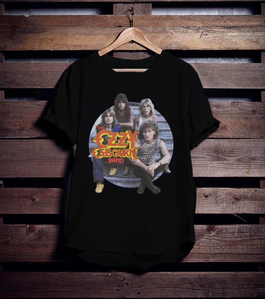 The Ozzy Osbourne Band Vintage Concert Tour Photo T-Shirt