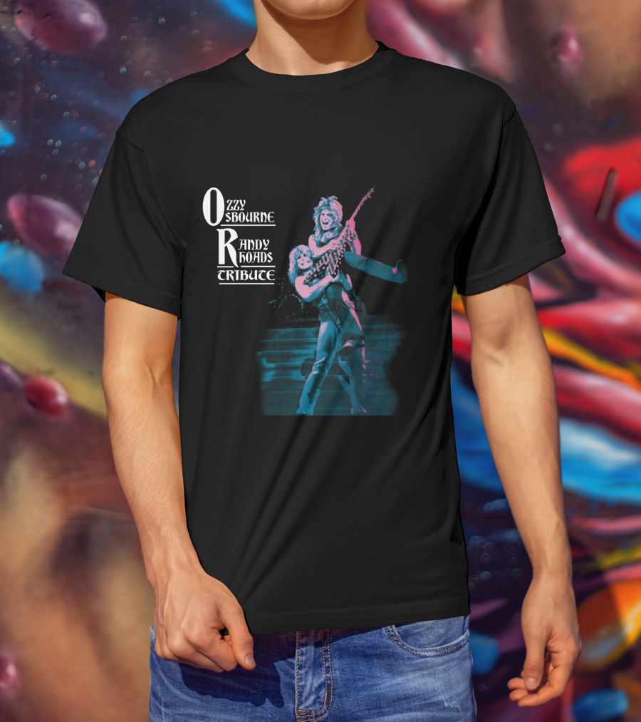 Ozzy Osbourne Randy Rhoads Tribute T-Shirt