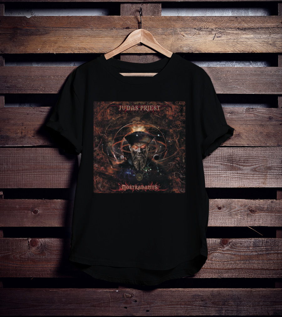 Judas Priest Nostradamus Album Cover Art T-Shirt