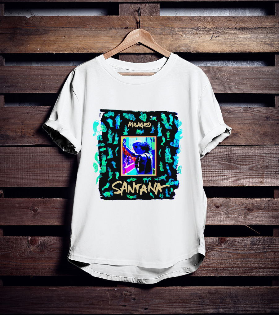 Milagro Santana Album Art Theme T-Shirt