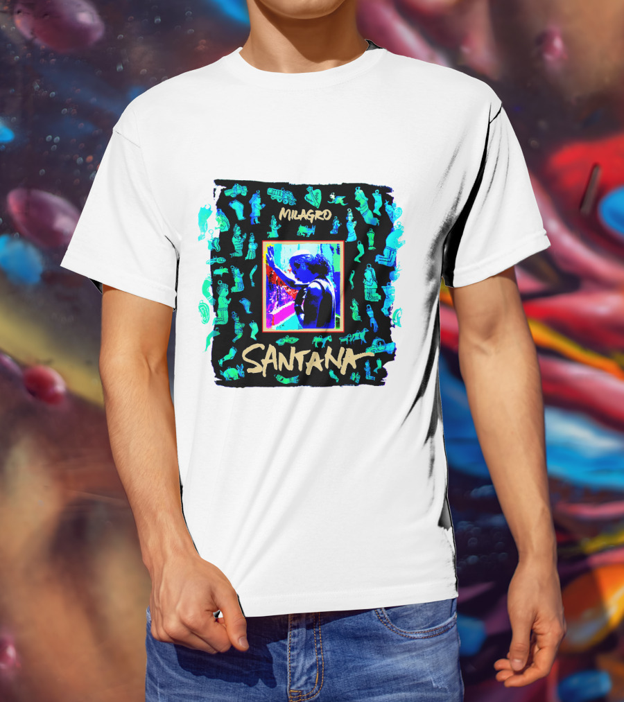 Milagro Santana Album Art Theme T-Shirt