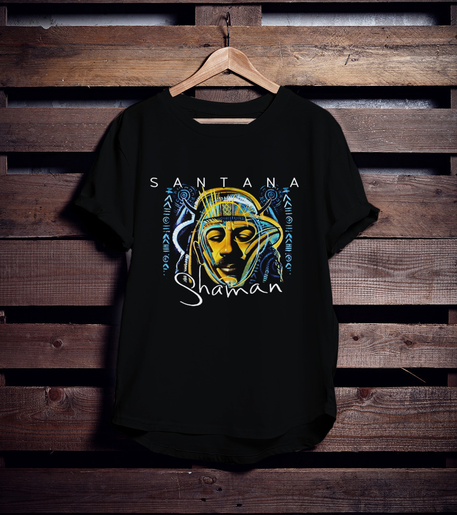 Santana Shaman Tribal Art Poster T-Shirt
