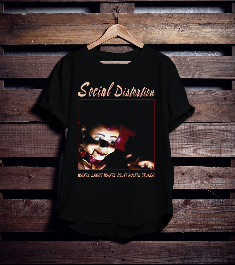 Social Distortion White Light White Heat White Trash T-Shirt