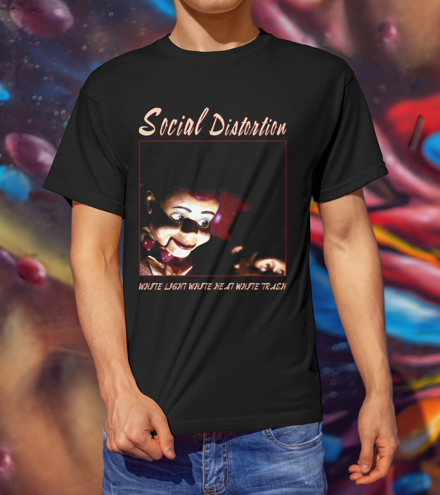 Social Distortion White Light White Heat White Trash T-Shirt