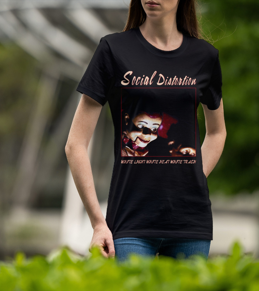 Social Distortion White Light White Heat White Trash T-Shirt