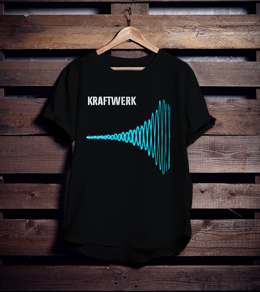 Kraftwerk Blue Sound Waves T-Shirt