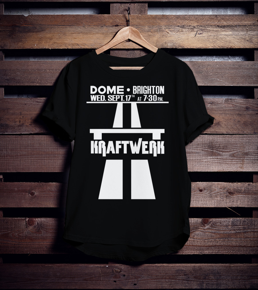 Kraftwerk Dome Brighton Wed. Sept. 17Th 7:30 Pm T-Shirt