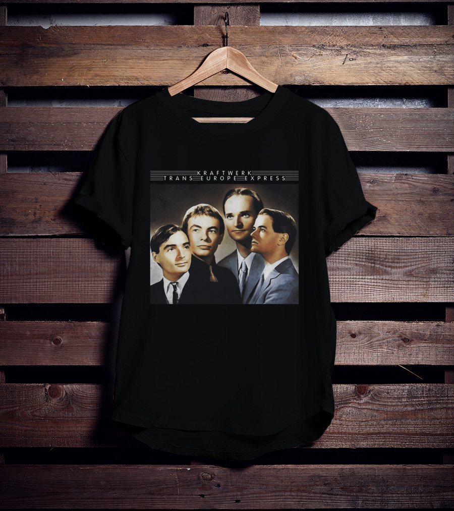 Kraftwerk Trans Europe Express Album Cover Artwork T-Shirt