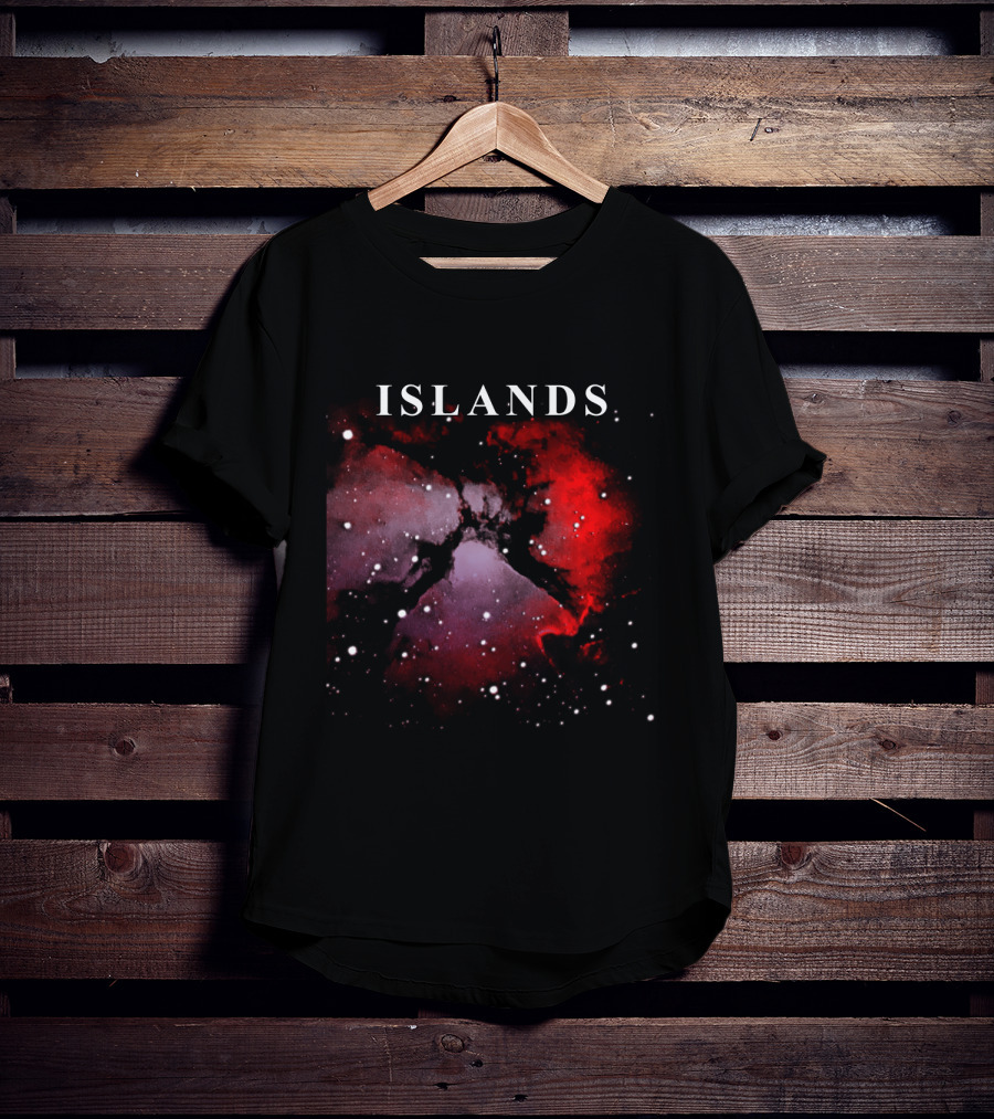 KC 07 Islands Cosmic Nebula T-Shirt
