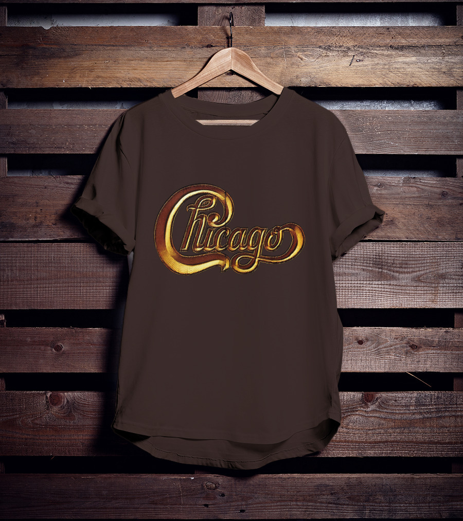 Chicago Gold Script T-Shirt