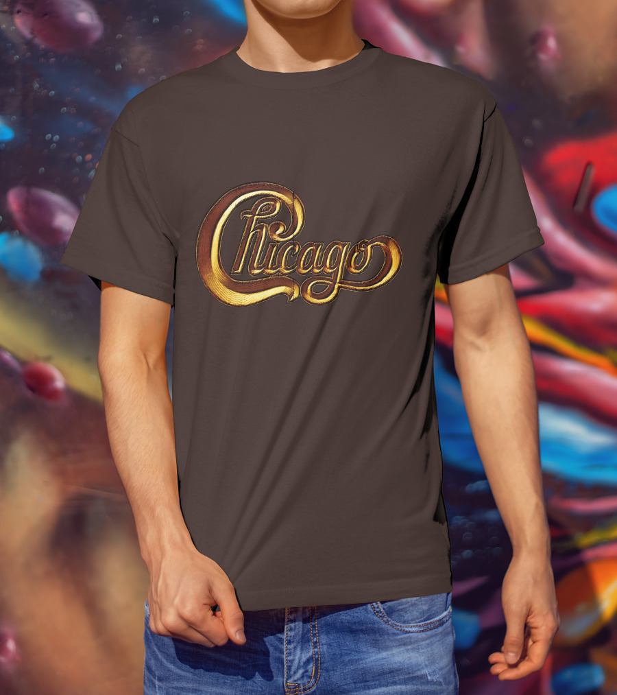 Chicago Gold Script T-Shirt