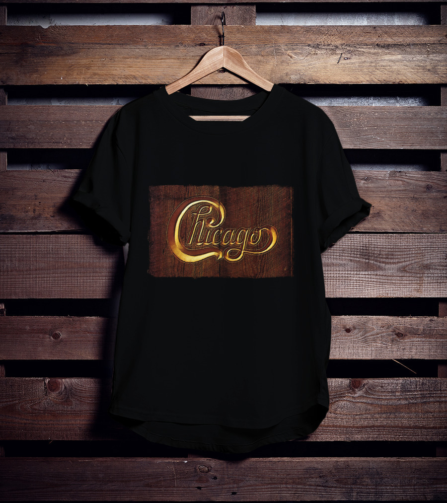 Chicago Ccg 05 Vintage Wood Style T-Shirt