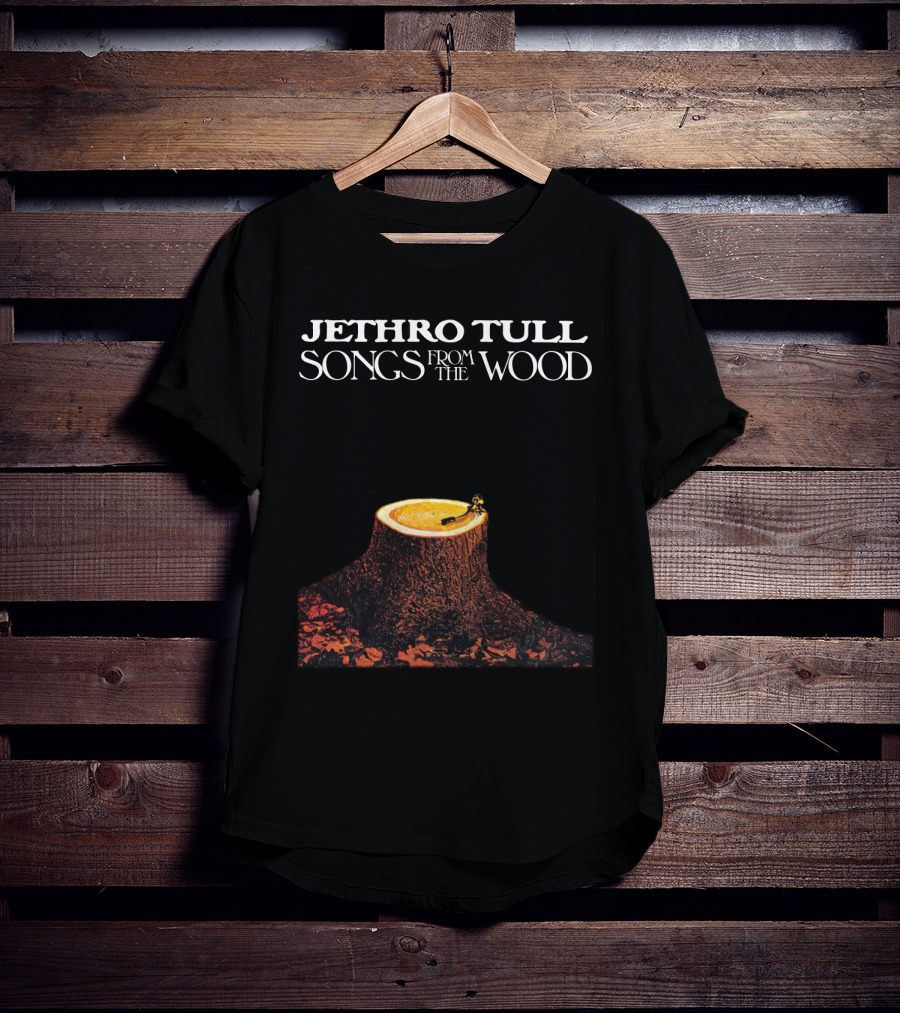 Jethro Tull Songs From The Wood Tree Stump And Axe T-Shirt