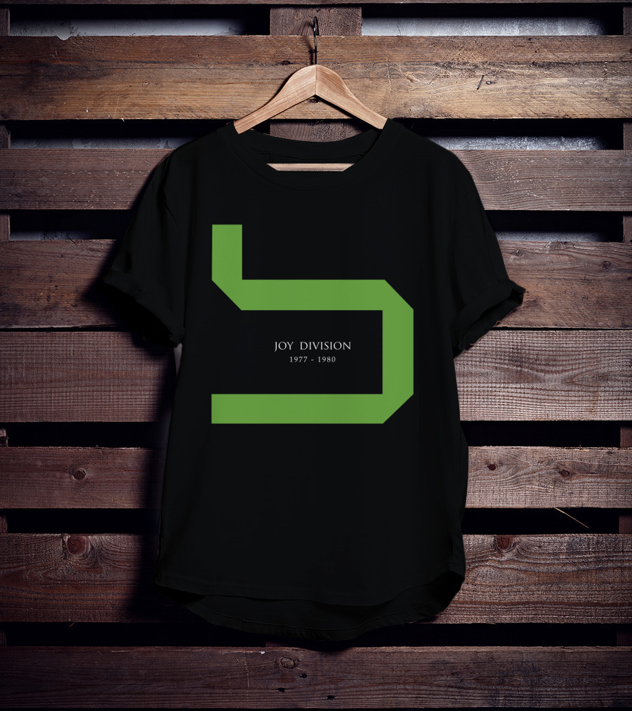Joy Division 1977 - 1980 Green Abstract Symbol T-Shirt