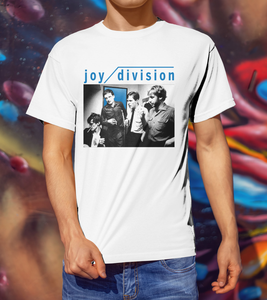 Joy Division Band Vintage Group Photo T-Shirt