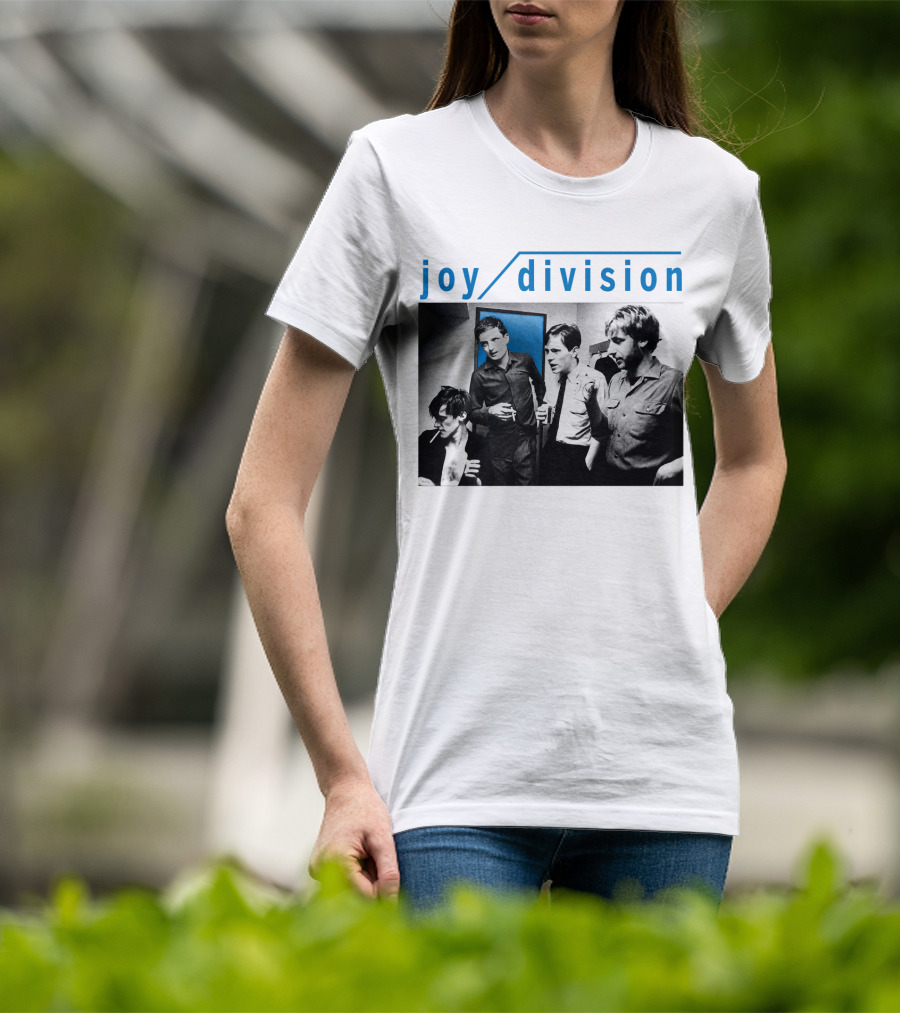 Joy Division Band Vintage Group Photo T-Shirt
