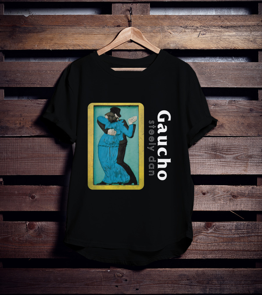 Gaucho Steely Dan Dancing Couple Artwork T-Shirt