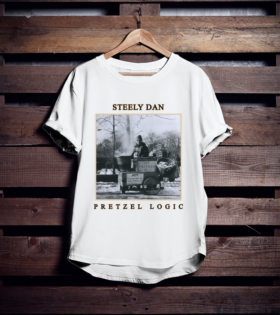 Steely Dan Pretzel Logic Hot Pretzels 15 Cents T-Shirt