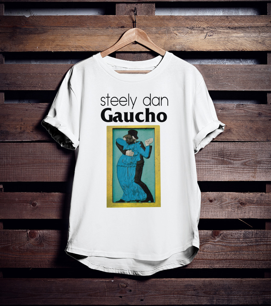 Steely Dan Gaucho Dancing Couple Iconic Album Artwork T-Shirt