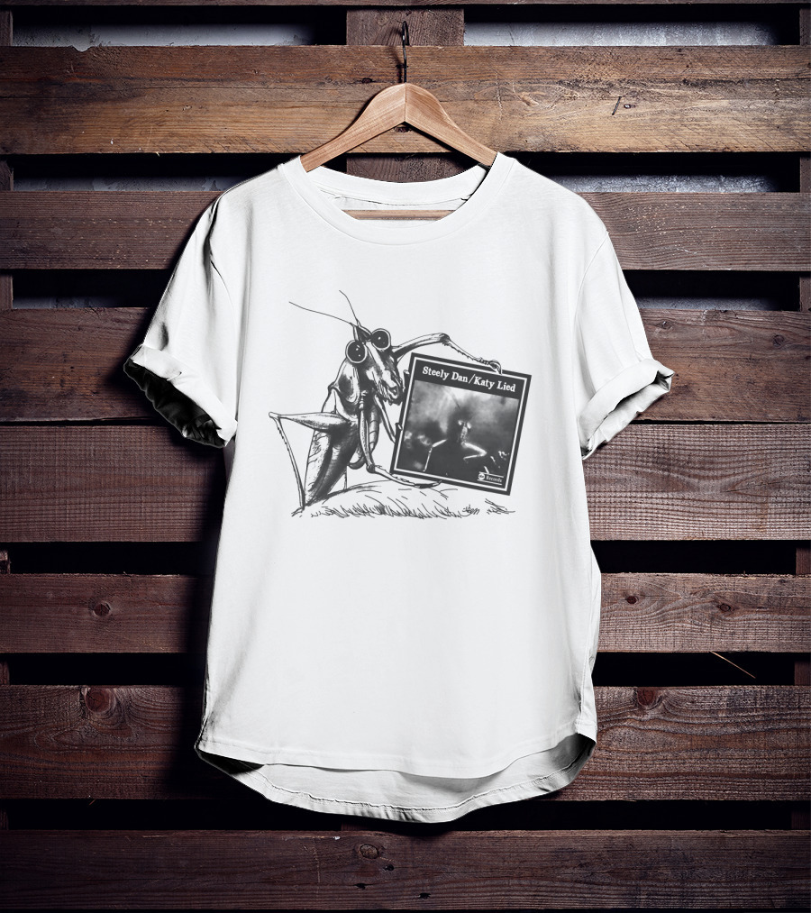 Steely Dan Katy Lied Album Cover Illustration Mantid T-Shirt