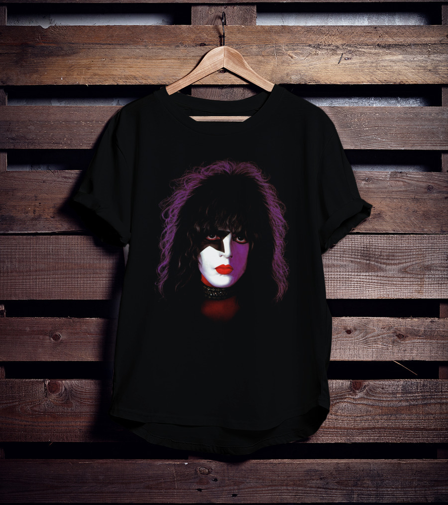 Ki (34) Paul Stanley Starchild Makeup Face T-Shirt