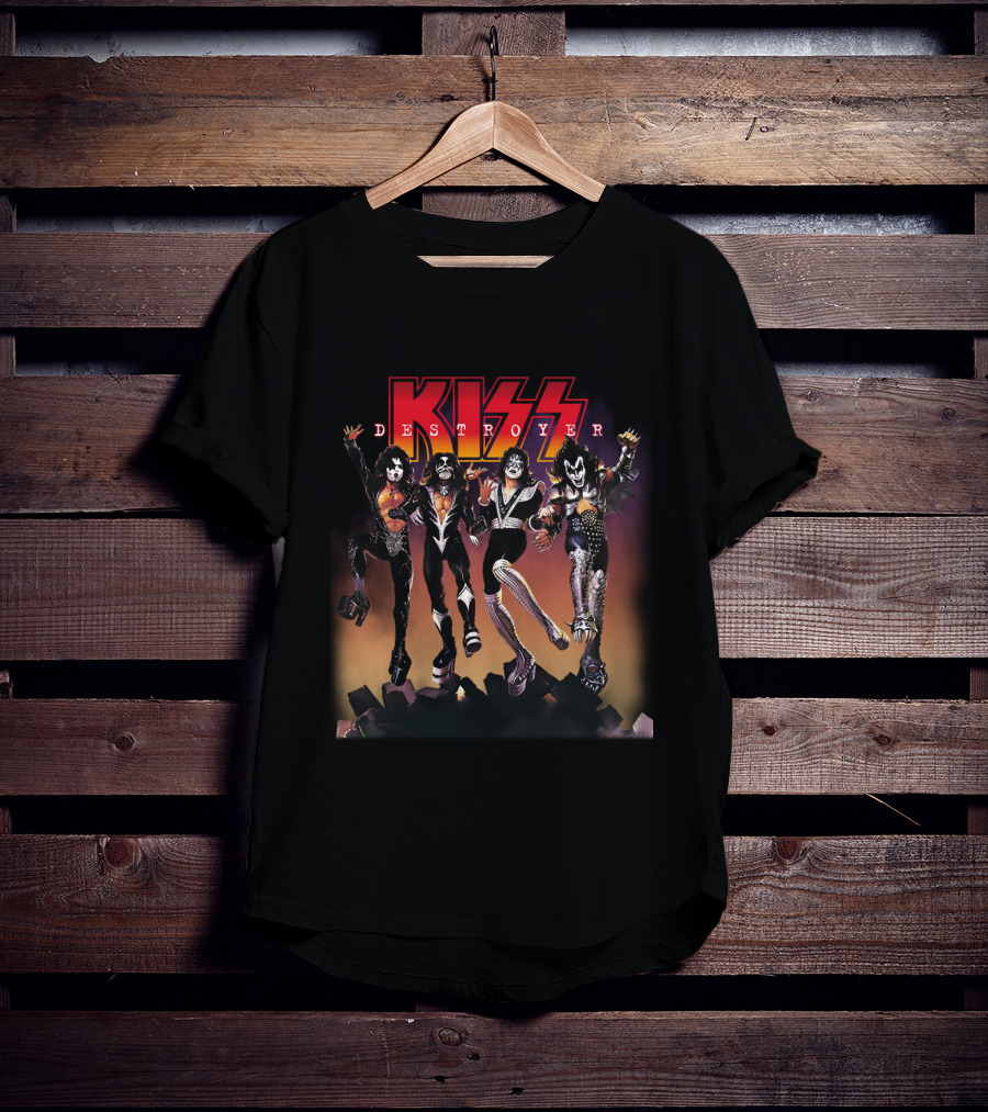 Kiss Destroyer Album Cover Art T-Shirt