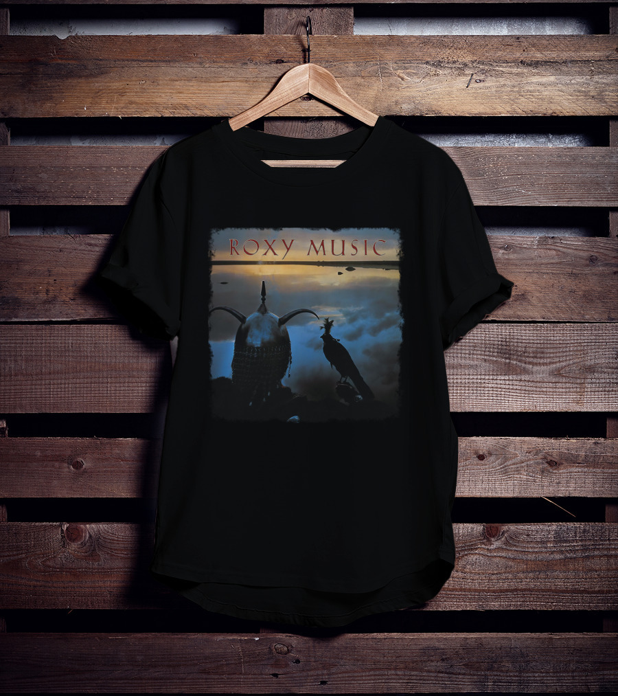 Roxy Music Album Cover With Mystical Landscape Scene T-Shirt