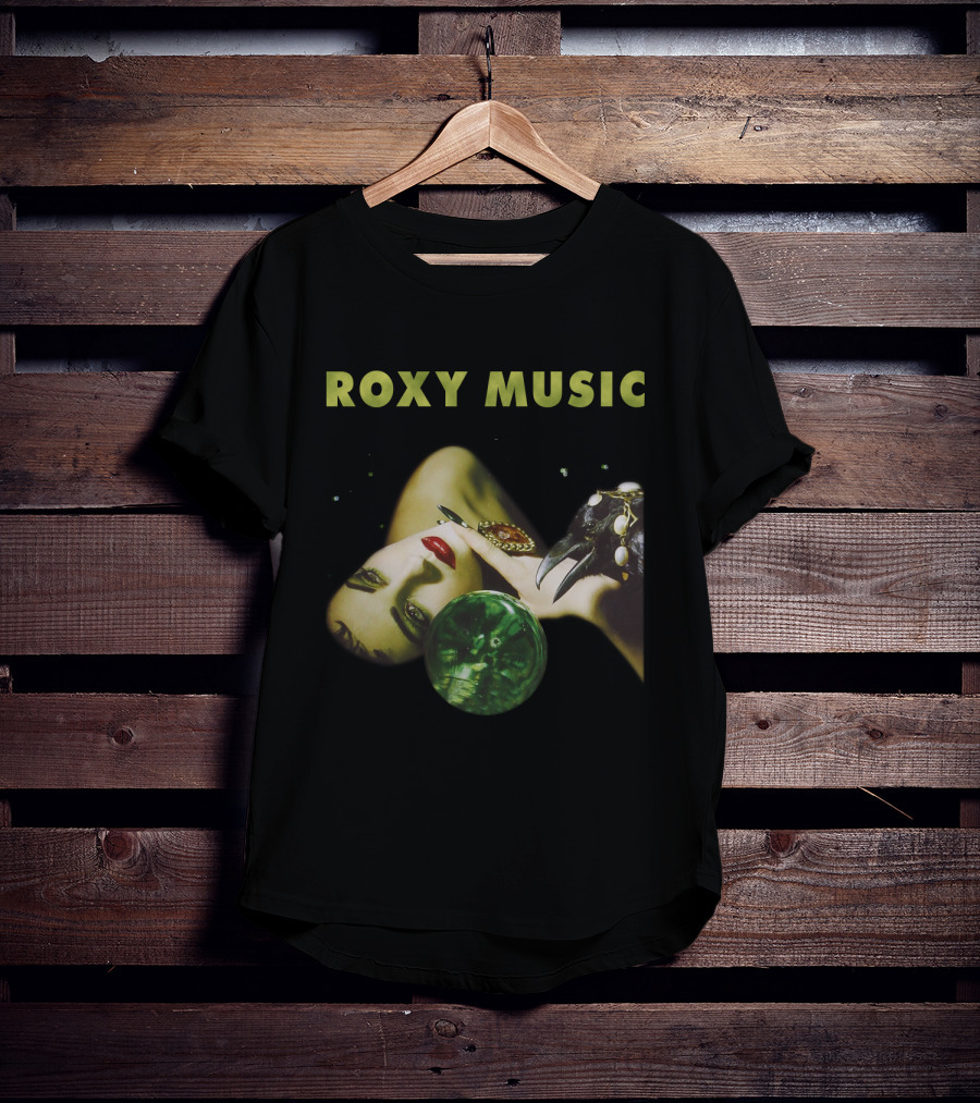 Roxy Music Vintage Album Cover Art T-Shirt