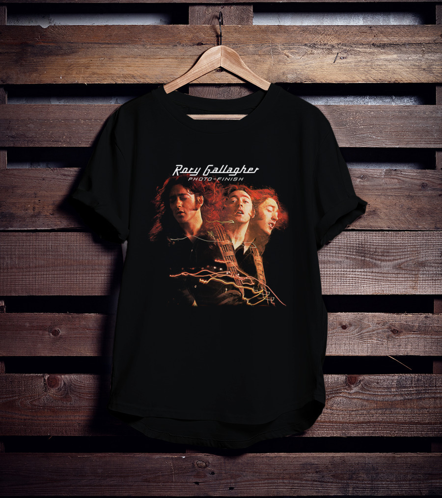 Rory Gallagher Photo-Finish Album Cover T-Shirt