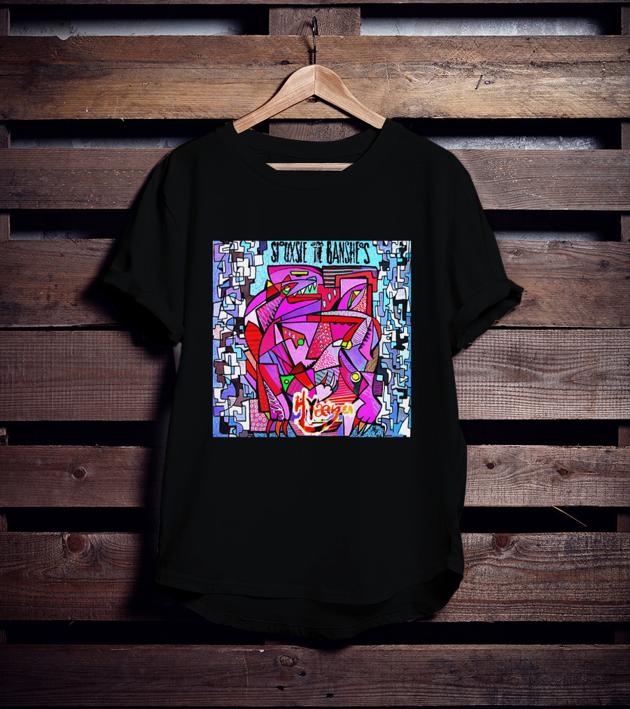 Siouxsie And The Banshees Hyaena Abstract Art T-Shirt
