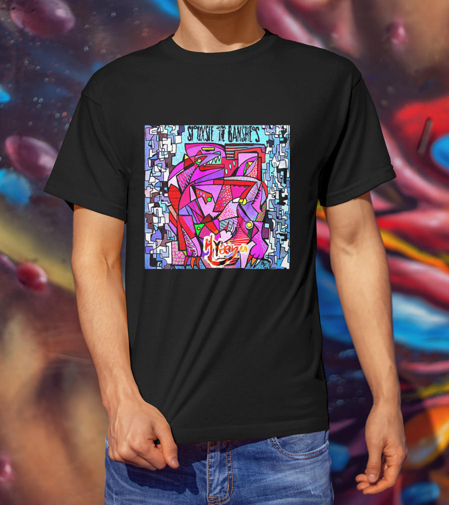 Siouxsie And The Banshees Hyaena Abstract Art T-Shirt