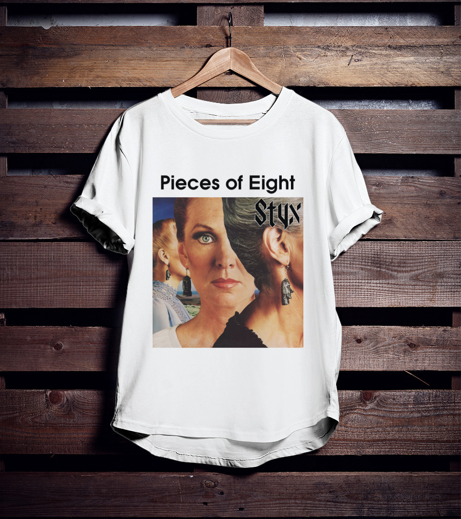 Pieces Of Eight Styx Album Artwork T-Shirt