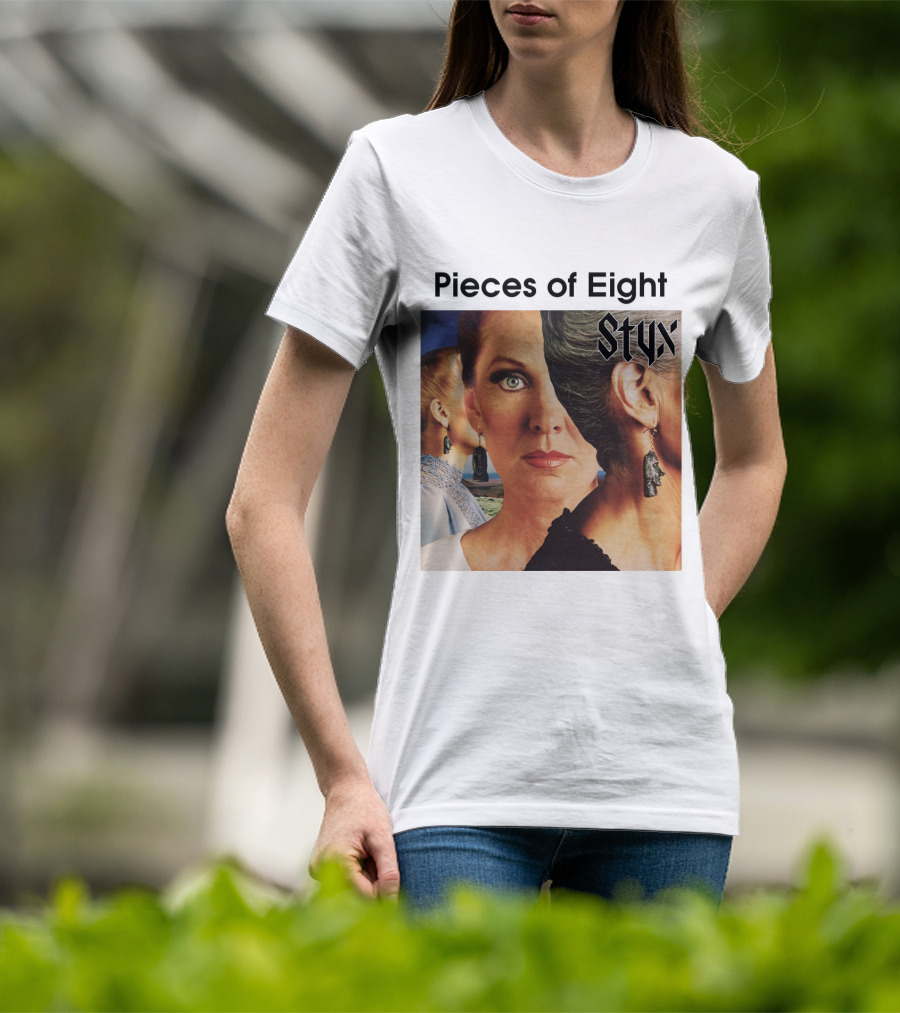 Pieces Of Eight Styx Album Artwork T-Shirt