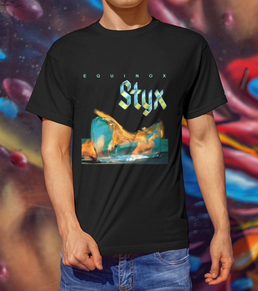 Equinox Styx Fiery Ice Sculpture T-Shirt