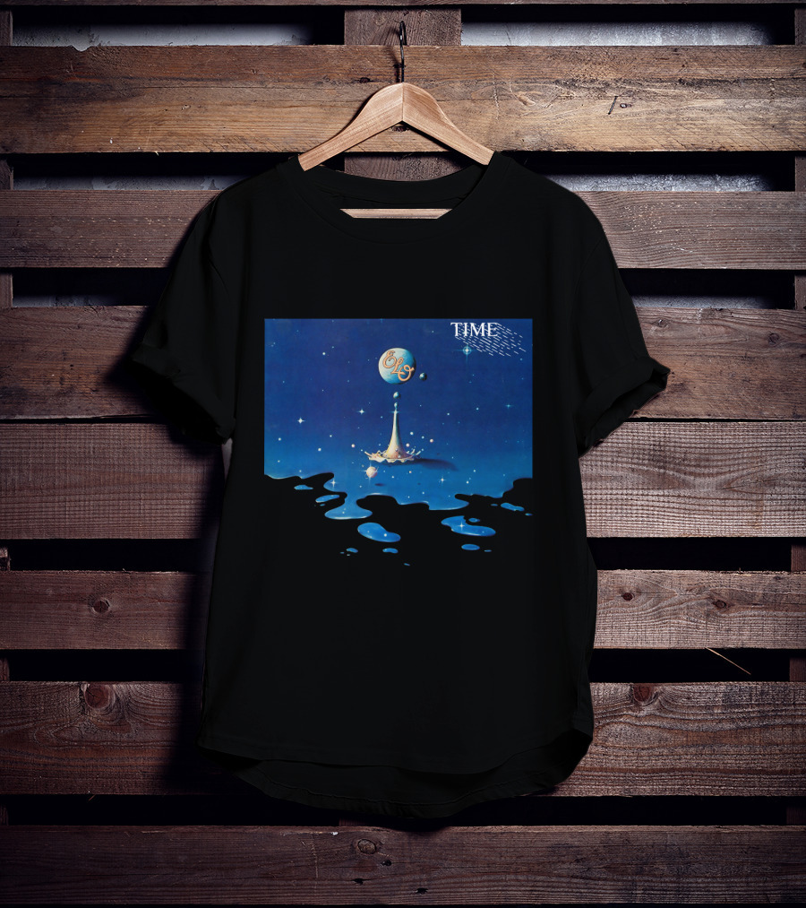 Elo Time Album Cover Space Scene T-Shirt