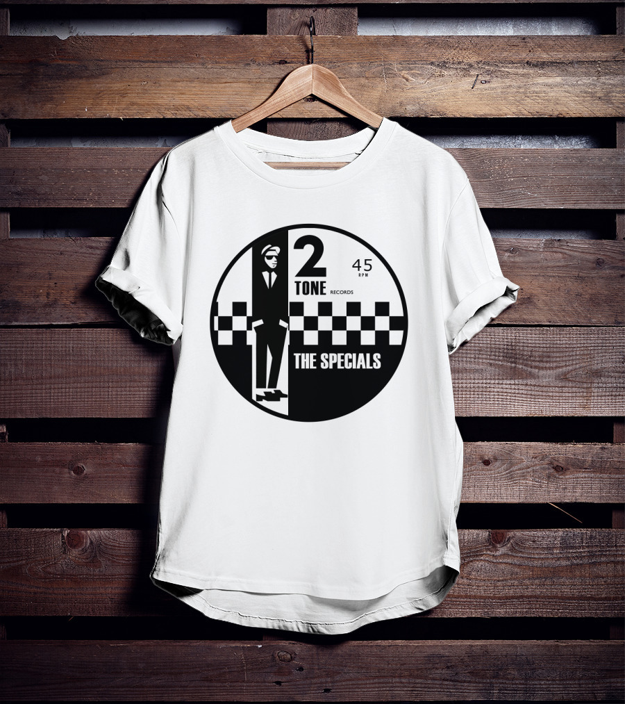 The Specials 2 Tone Records 45 Rpm T-Shirt