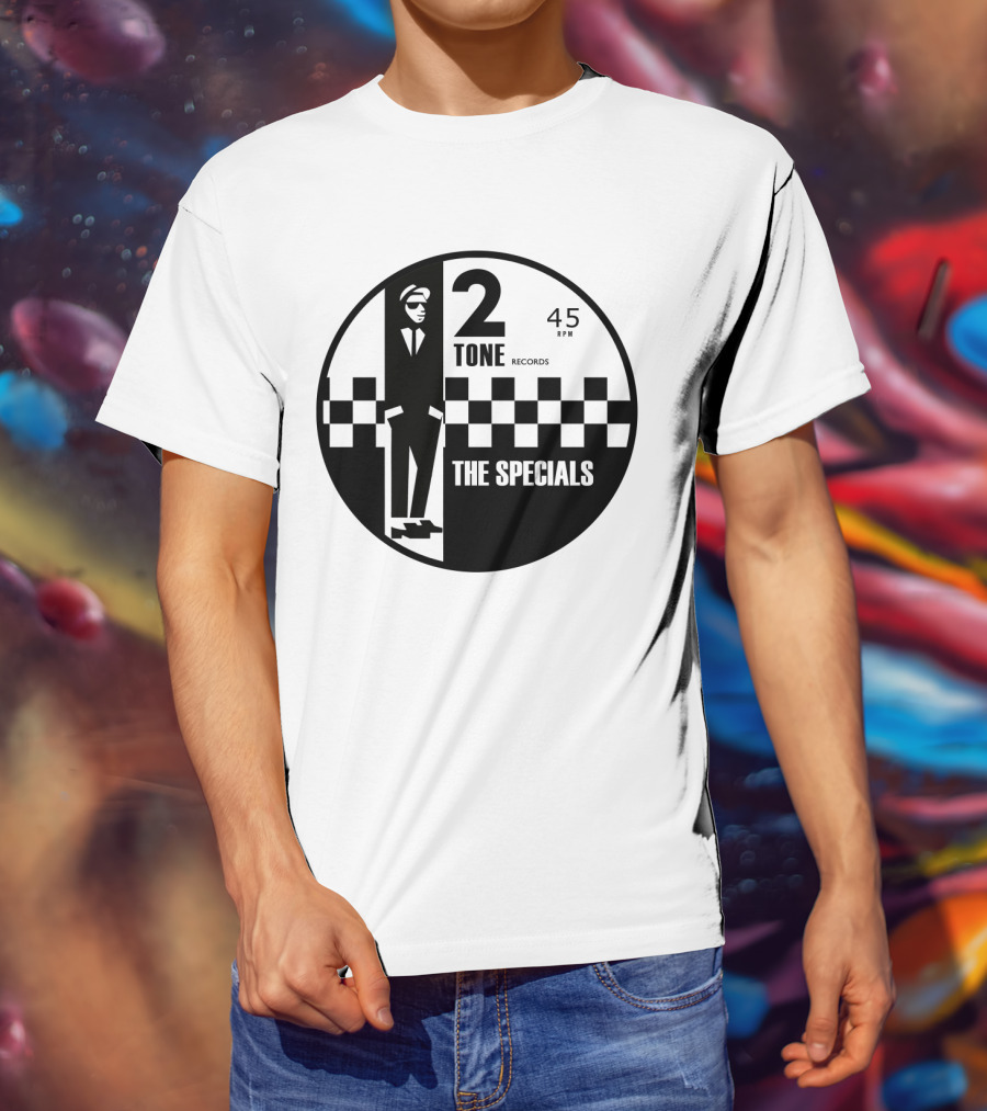 The Specials 2 Tone Records 45 Rpm T-Shirt